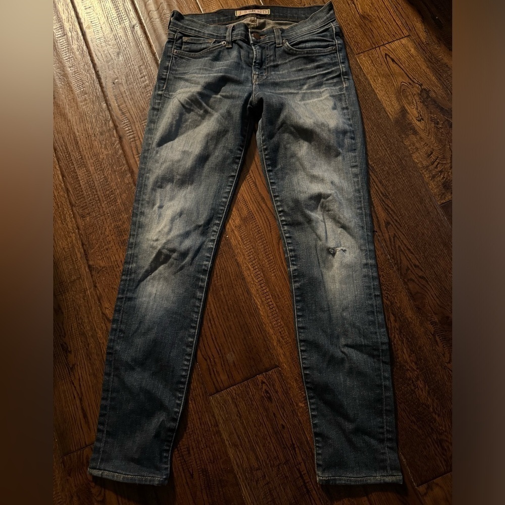 J Brand Dark Wash Denim Skinny Jeans